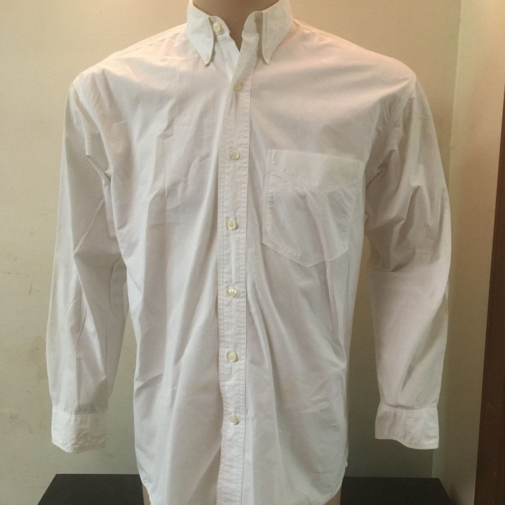 Men's Long Sleeve GAP White Shirt Size S